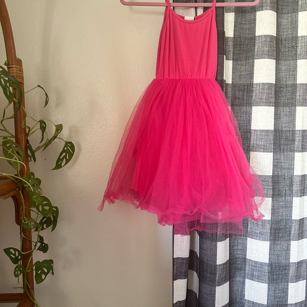 Hot Pink Tulle Dress